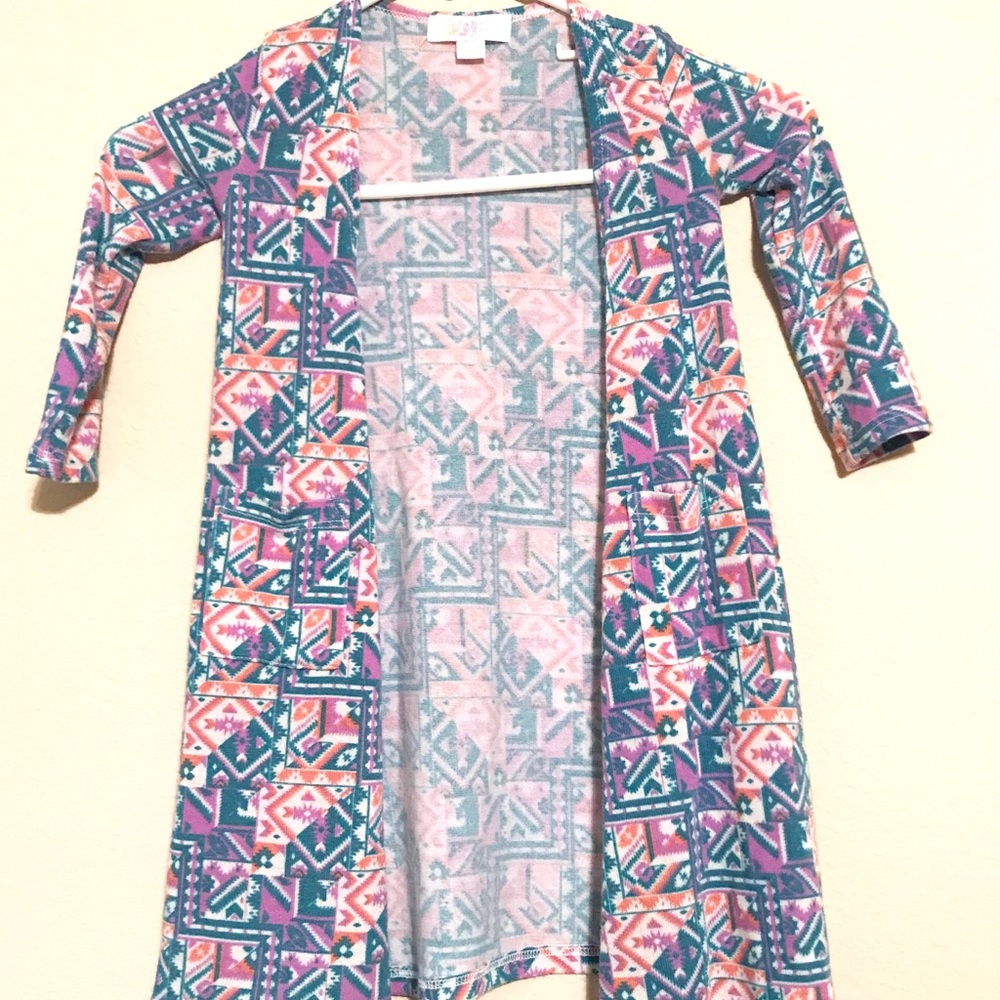 EUC LuLaRoe Kids’ Sariah Cardigan